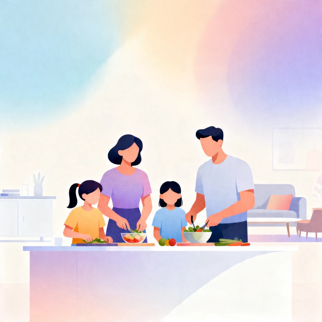 Как да изградим семейни навици за здраве